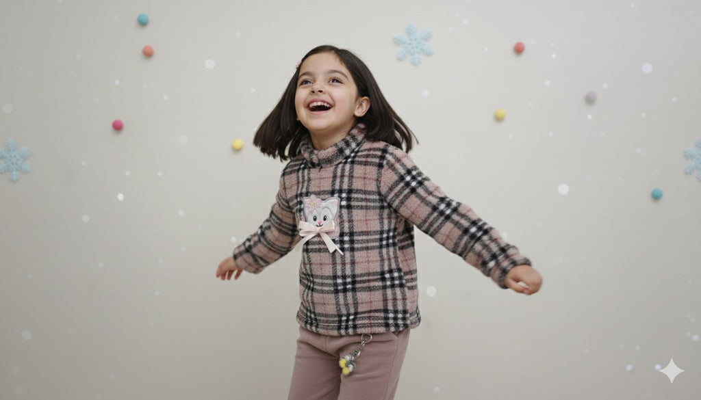 Black and Pink Velvet Co-ord Set